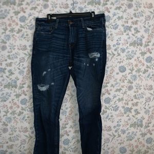 Distressed Hollister jeans